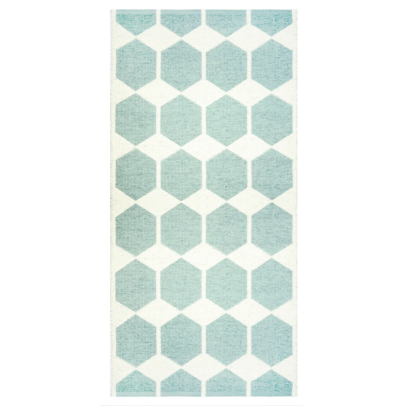 Anna tæppe aqua (turkis), 70x140 cm Brita Sweden