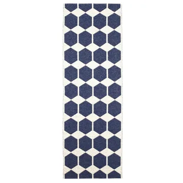 Anna tæppe midnatsblå - 70 x 200 cm - Brita Sweden