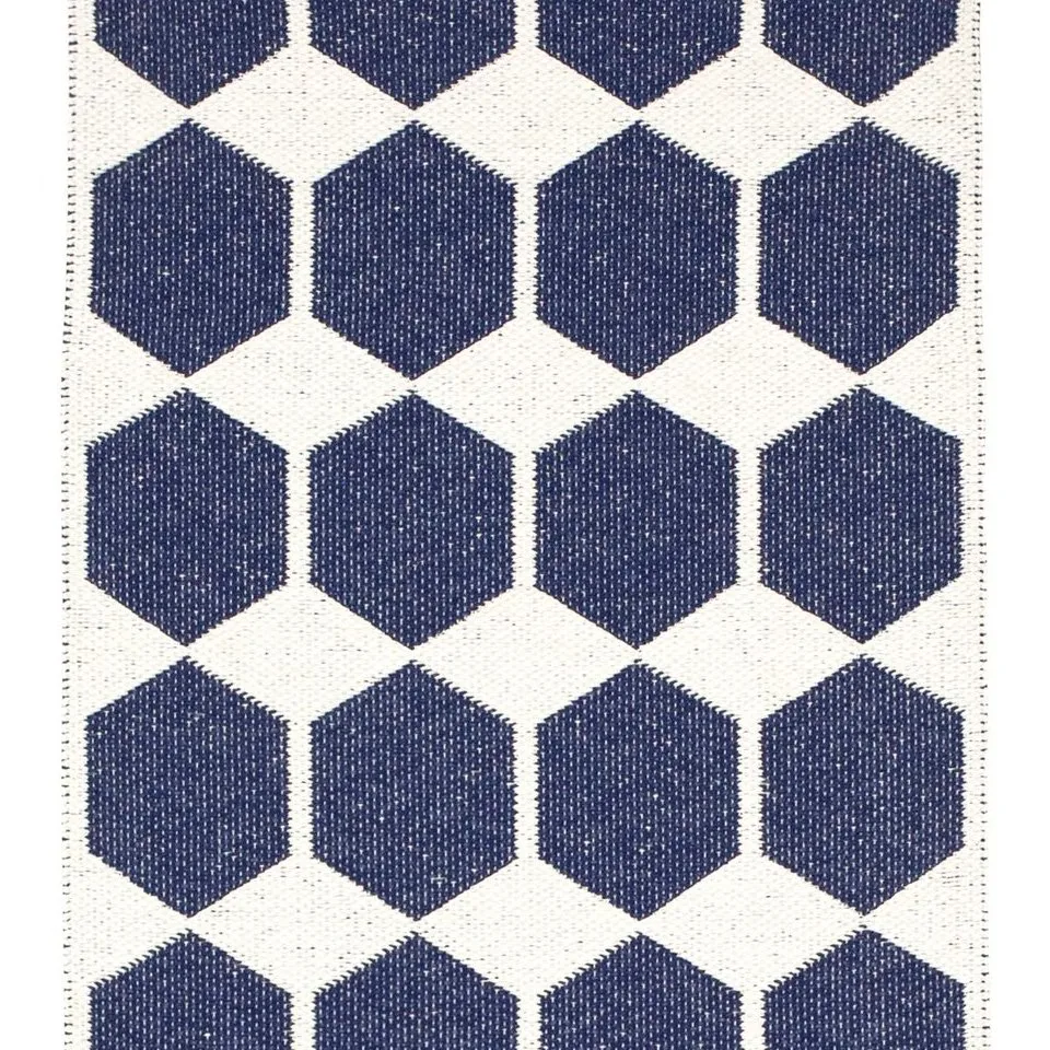 Anna tæppe midnatsblå, 70 x 200 cm Brita Sweden