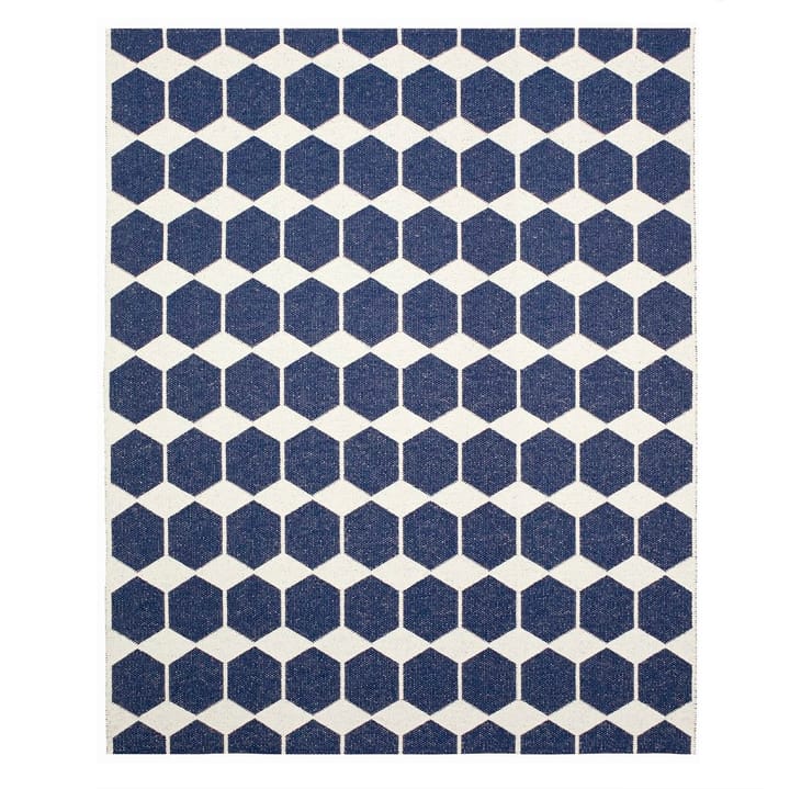 Anna tæppe midnatsblå stor - 150 x 200 cm - Brita Sweden