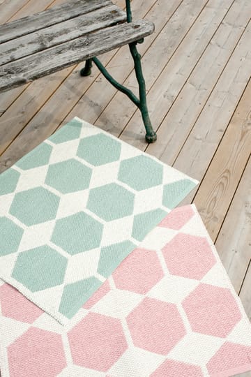 Anna tæppe rosa - 70 x 260 cm - Brita Sweden