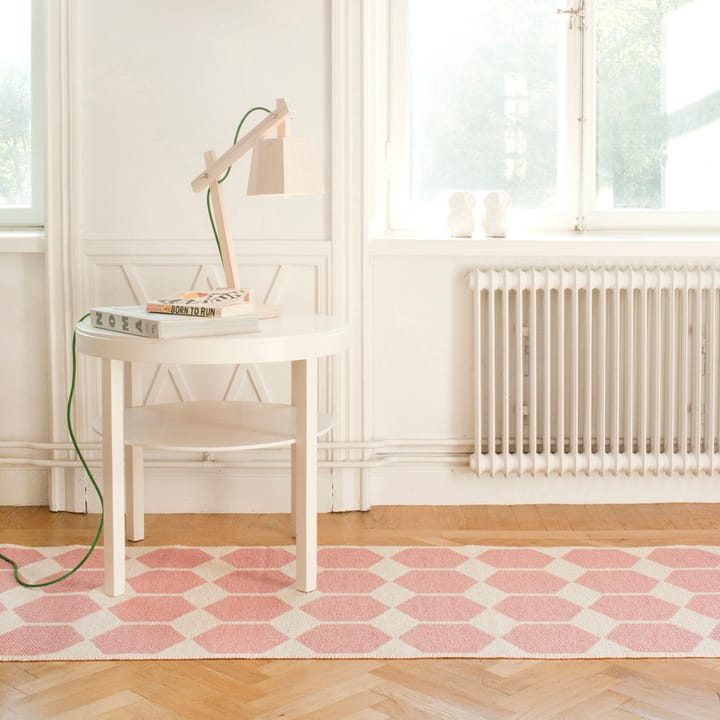 Anna tæppe rosa - 70 x 260 cm - Brita Sweden