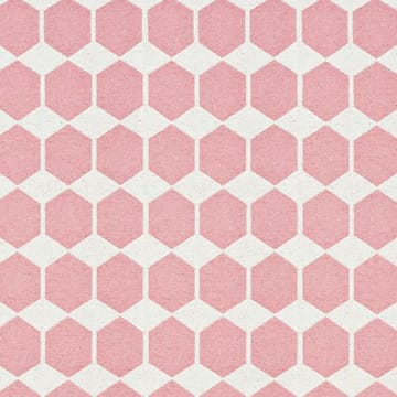 Anna tæppe rosa stor - 150 x 200 cm - Brita Sweden