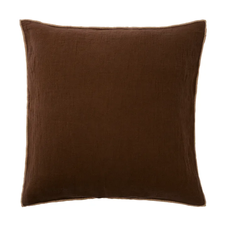 Evy pude - Brown, 50x50 cm - Brita Sweden