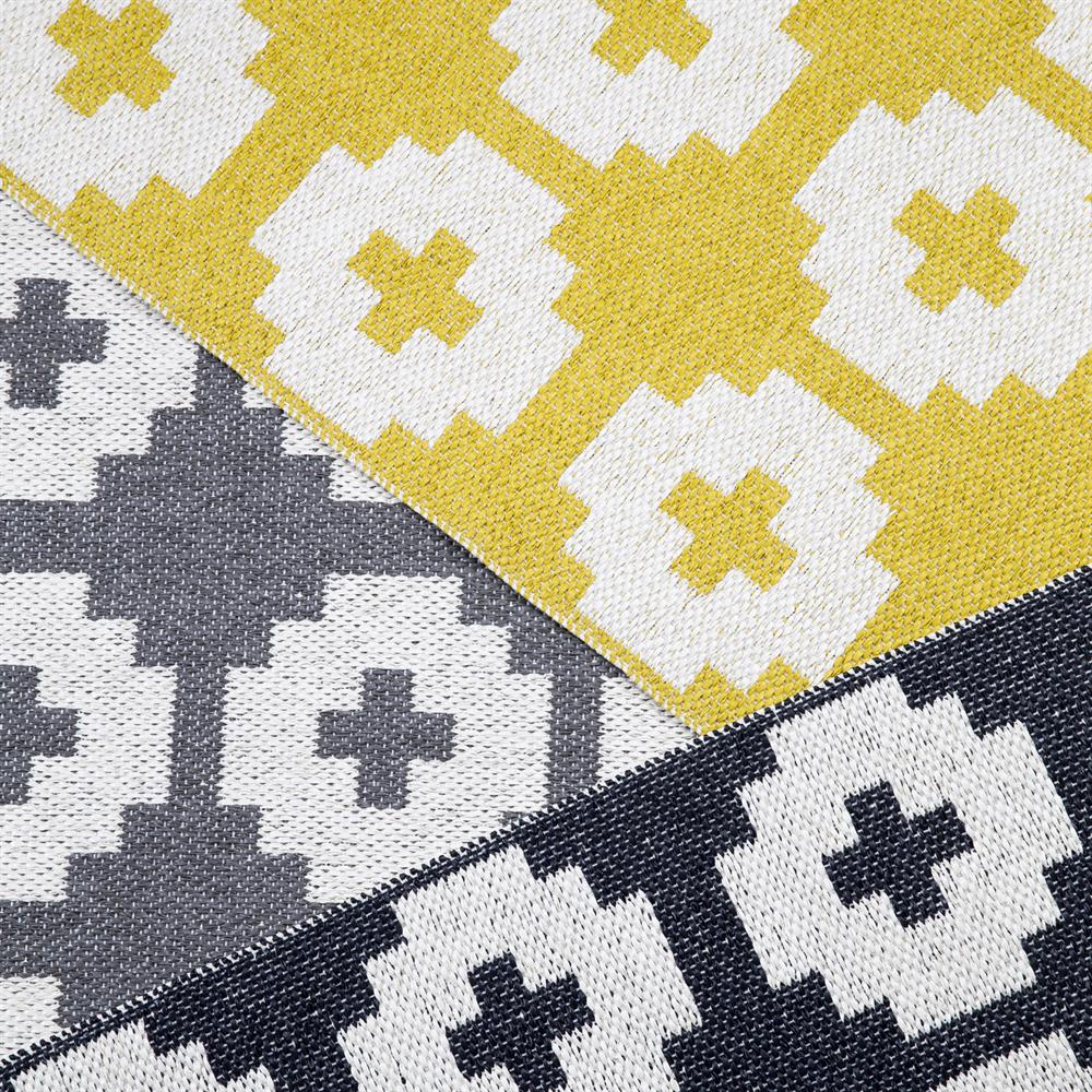 Flower tæppe sun (gul), 70 x 100 cm Brita Sweden