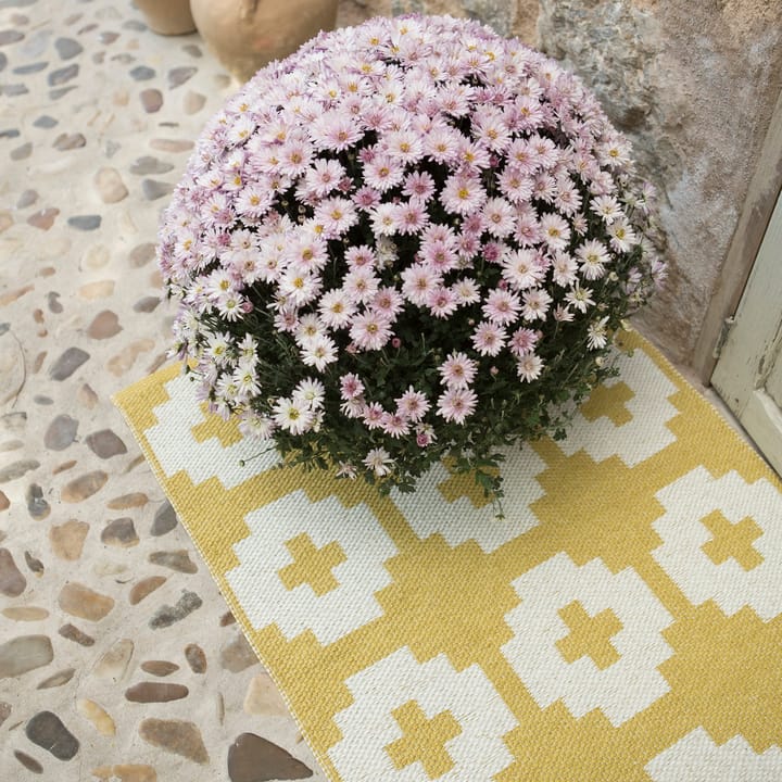 Flower tæppe sun (gul), 70 x 200 cm Brita Sweden