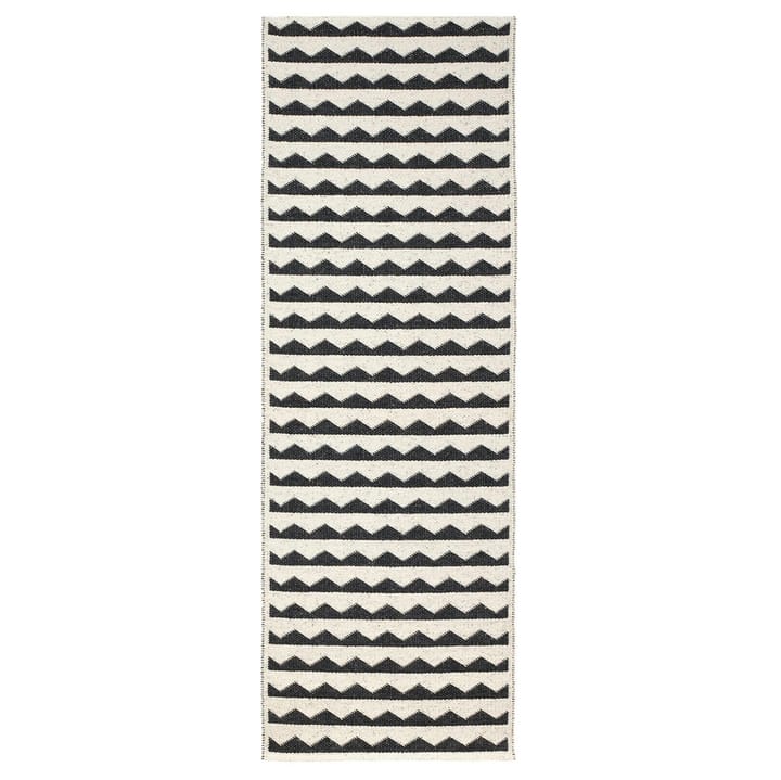 Gittan tæppe sort - 70x150 cm - Brita Sweden