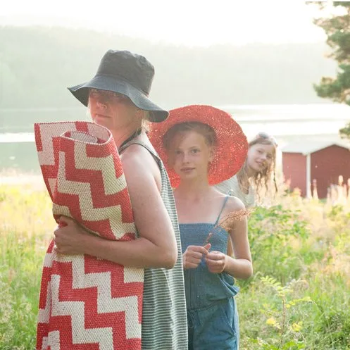 Gunnel tæppe rød, 70 x 200 cm Brita Sweden