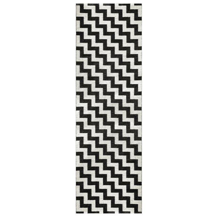 Gunnel tæppe sort - 70 x 200 cm - Brita Sweden