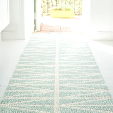 Helmi tæppe turkis - 70 x 300 cm - Brita Sweden