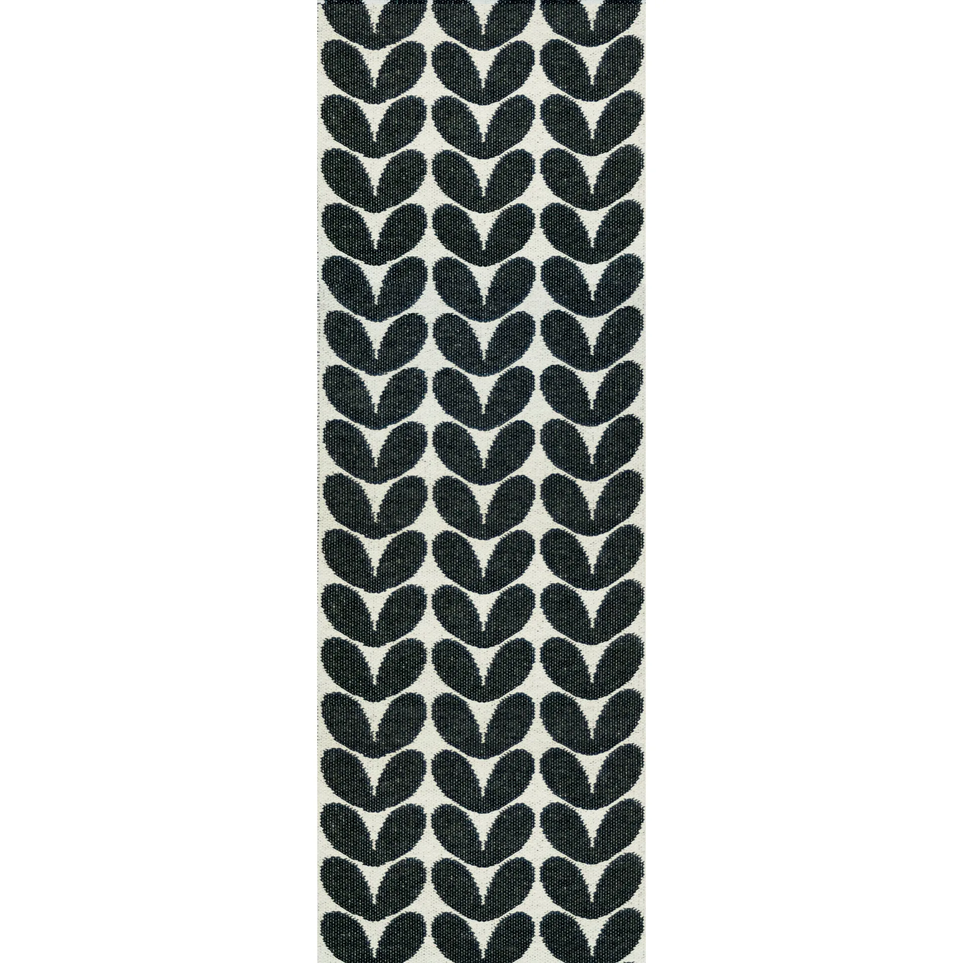 Karin tæppe sort, 70 x 200 cm Brita Sweden