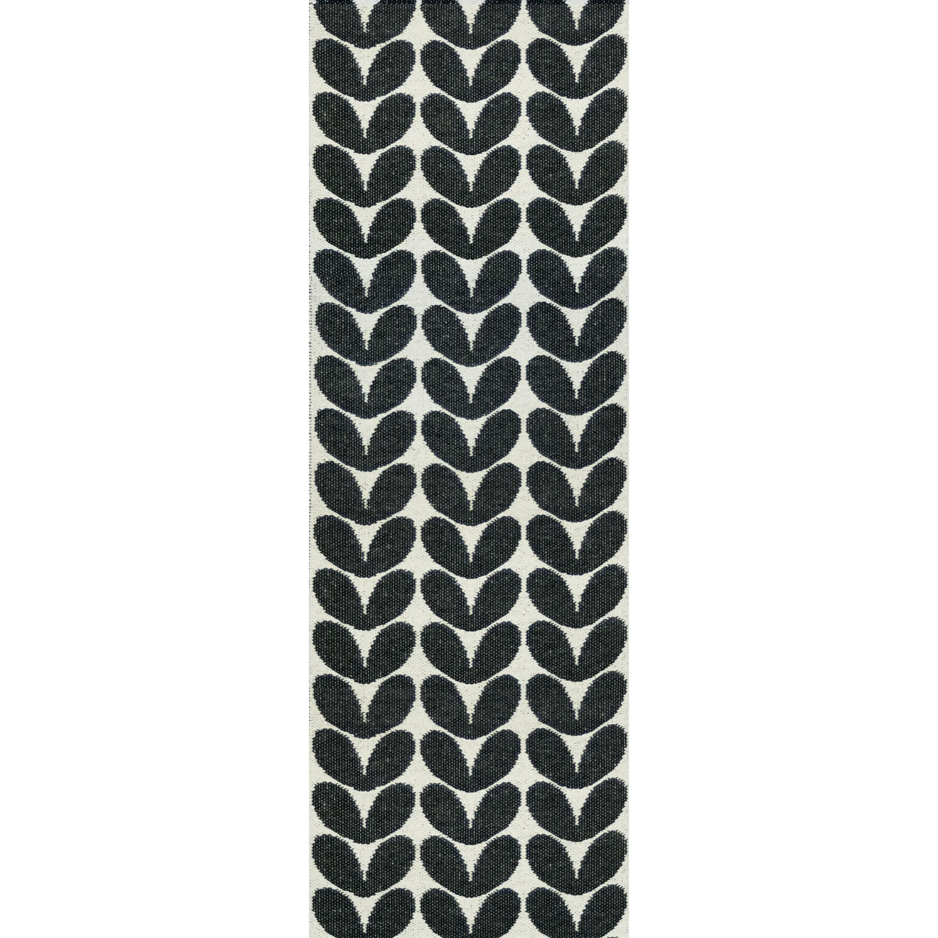 Karin tæppe sort, 70x150 cm Brita Sweden
