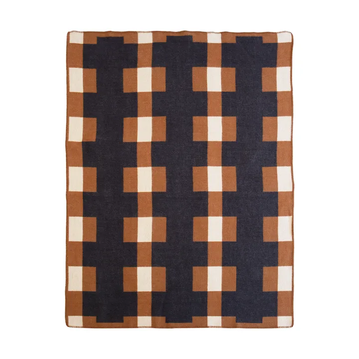 Marta plaid - Brown, 180x130 cm - Brita Sweden