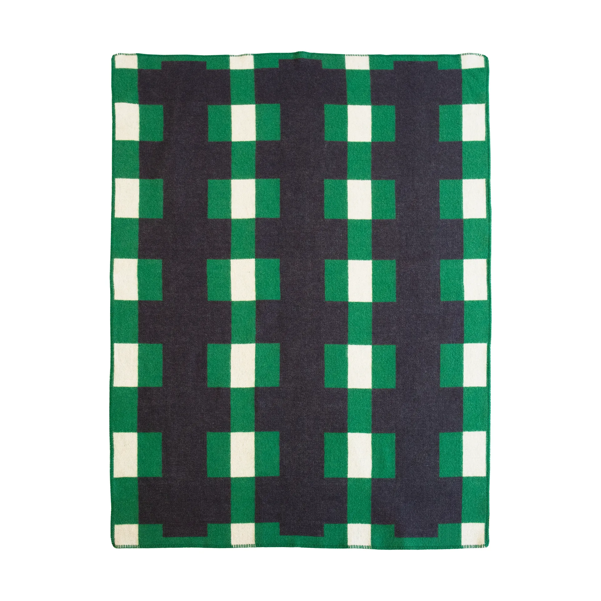 Marta plaid, Green, 180x130 cm Brita Sweden