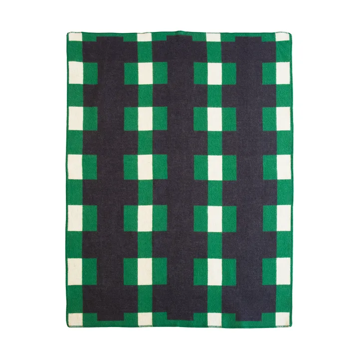 Marta plaid - Green, 180x130 cm - Brita Sweden