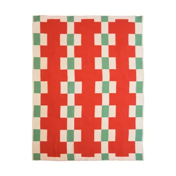 Marta plaid - Red, 180x130 cm - Brita Sweden