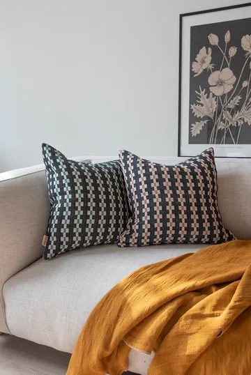 Marta pudebetræk - Brown, 50x50 cm - Brita Sweden