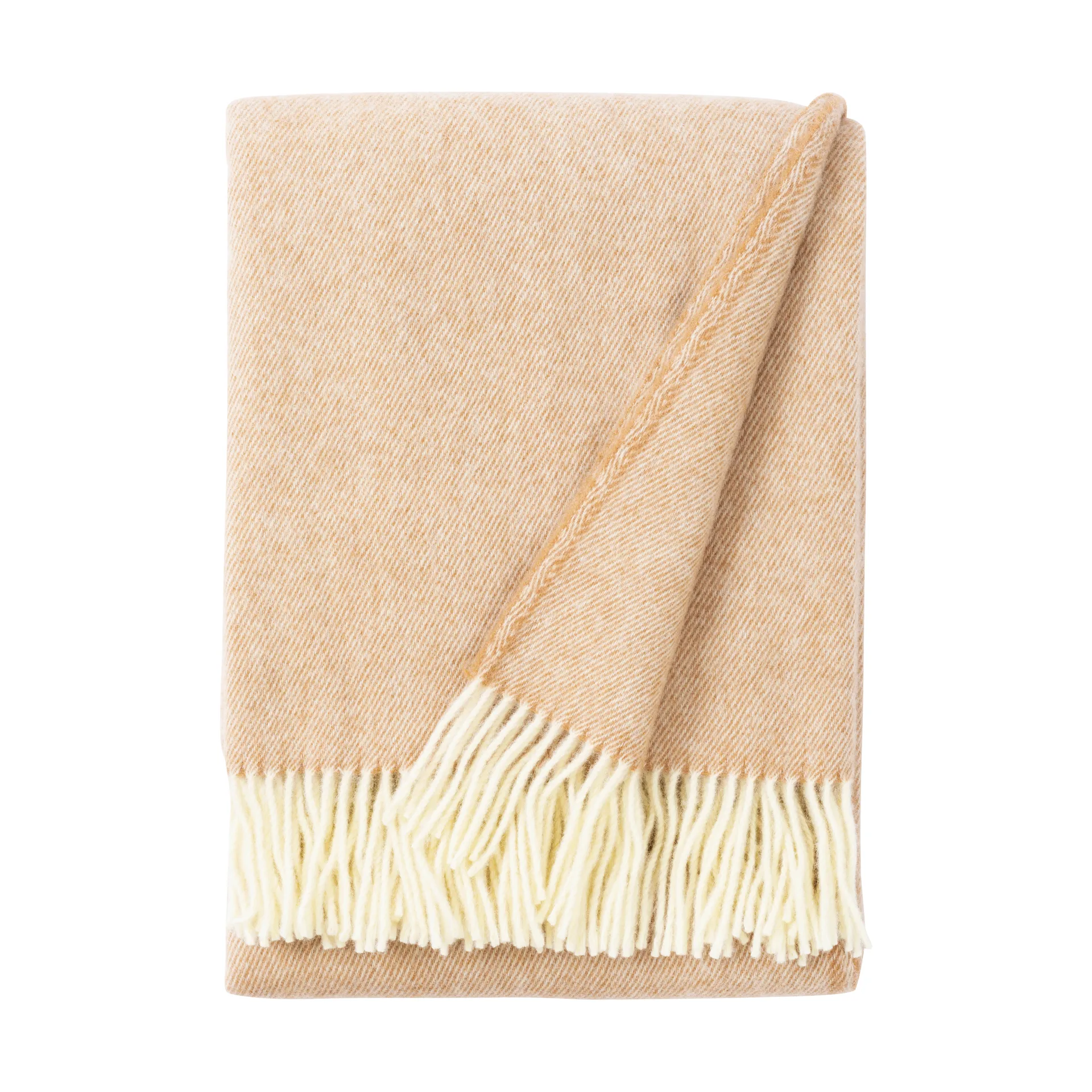 Mono uldtæppe 170x130 cm, Sand Brita Sweden