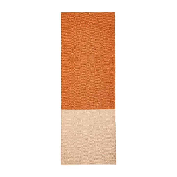 Moor tæppe cream (cremehvid/terrakotta), 70x300 cm
  Brita Sweden