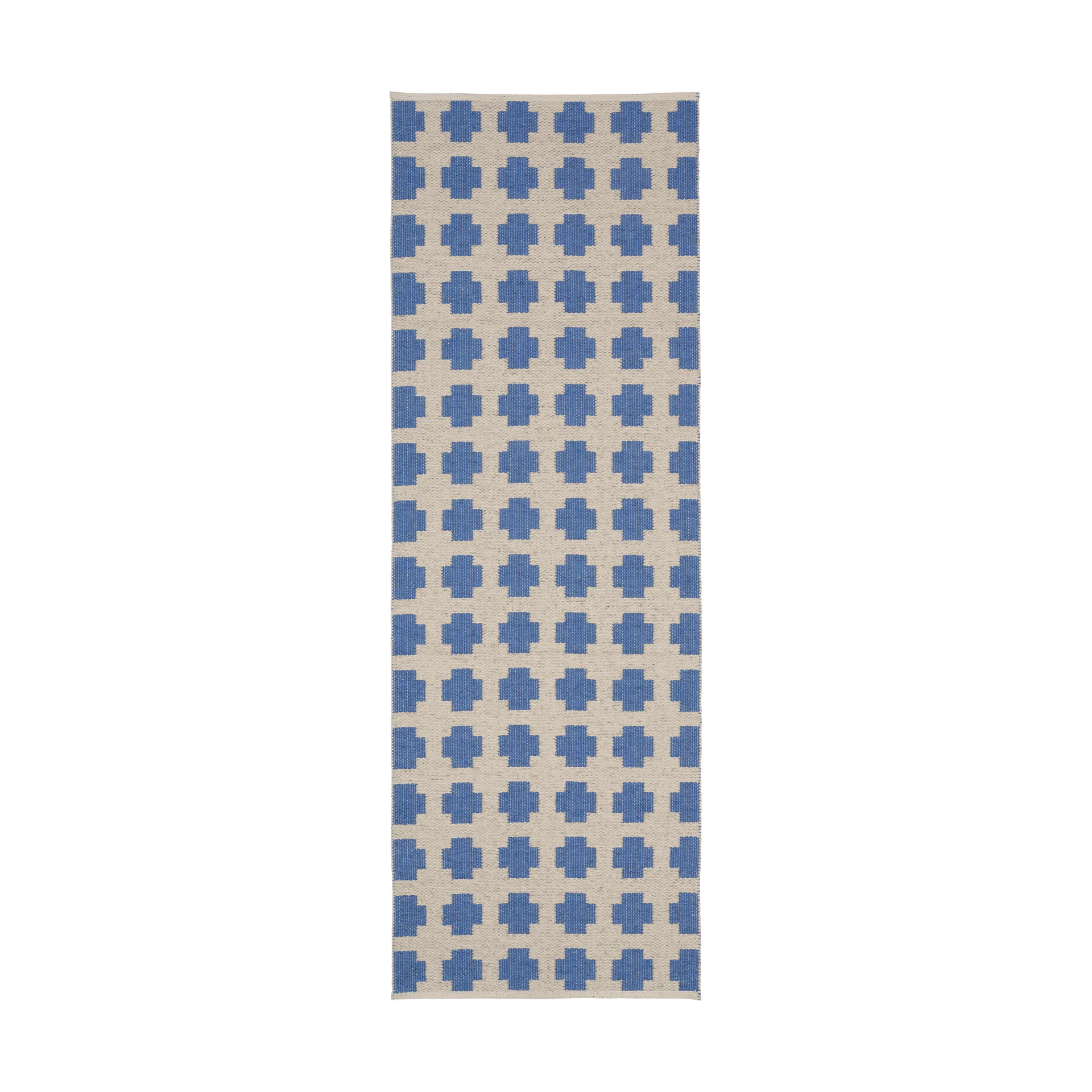 Paloma tæppe, Vivid blue, 250x70 cm Brita Sweden