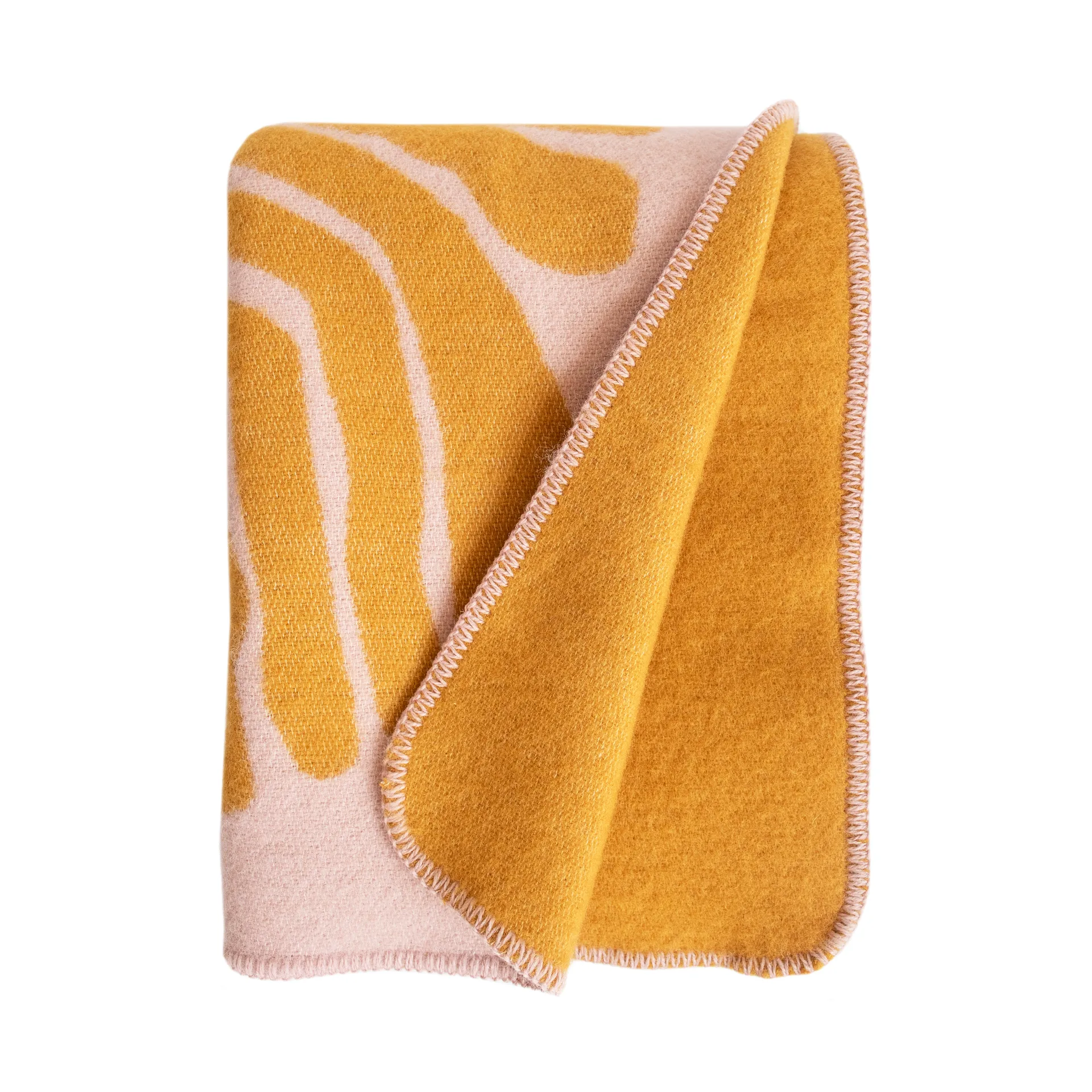 Pine plaid, Pink, 180x130 cm Brita Sweden