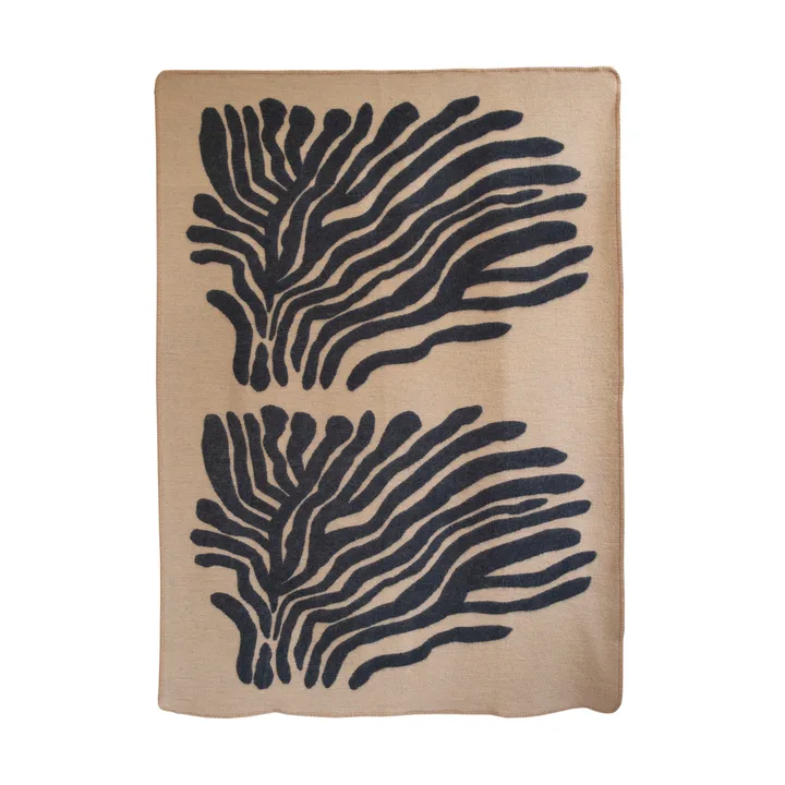 Pine plaid - Sand, 180x130 cm - Brita Sweden