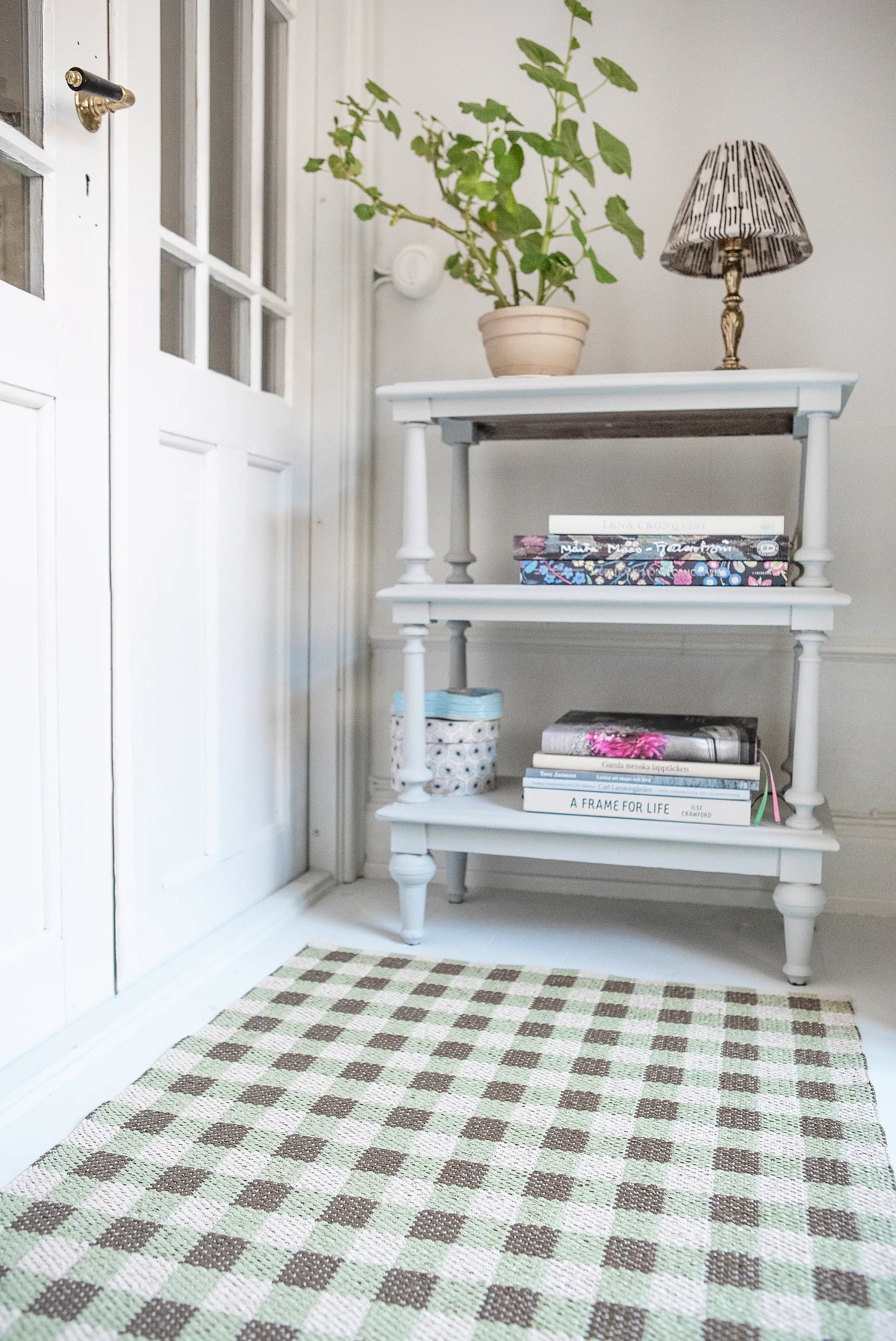 Poppy tæppe green, 70x100 cm Brita Sweden