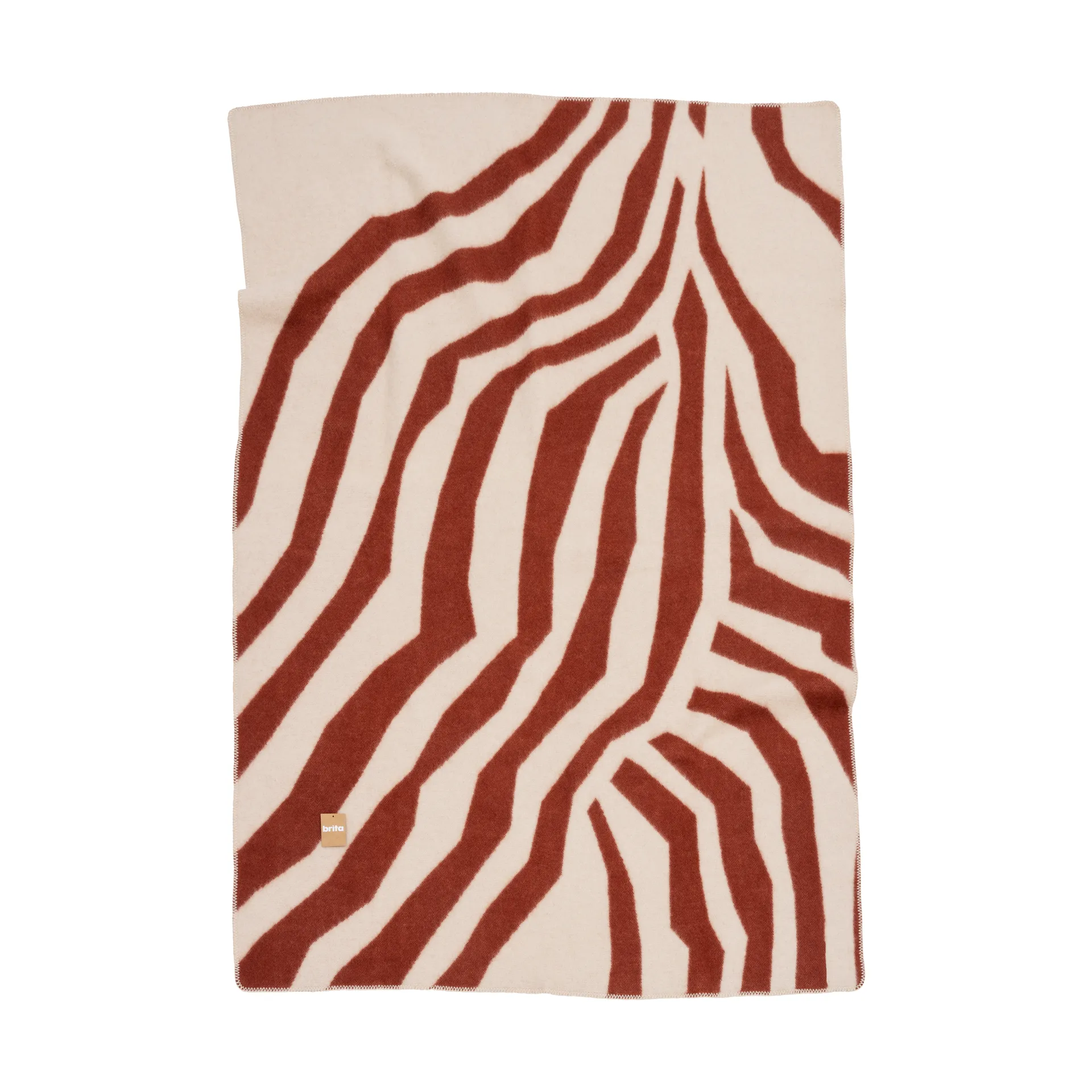 Pugh plaid, Brown, 200x130 cm Brita Sweden