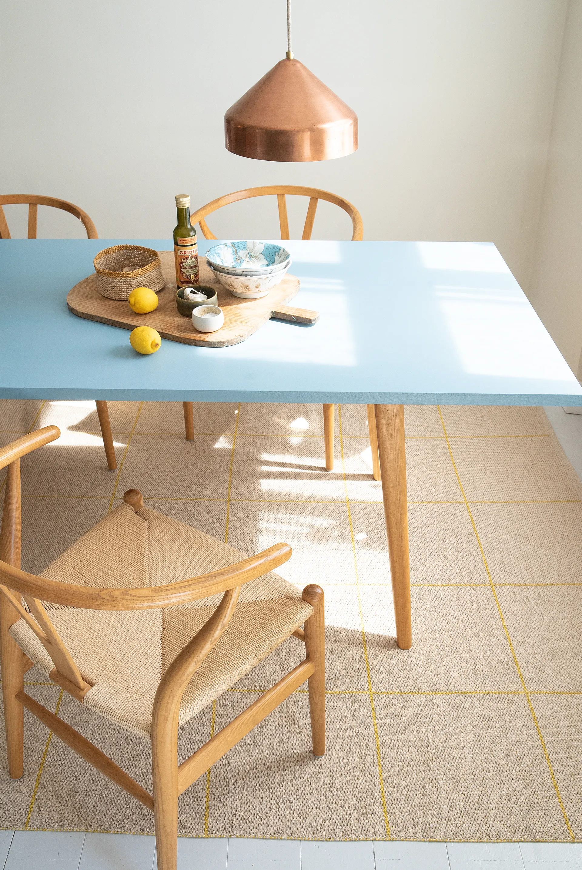 Ruth tæppe sulphur, 70x105 cm Brita Sweden