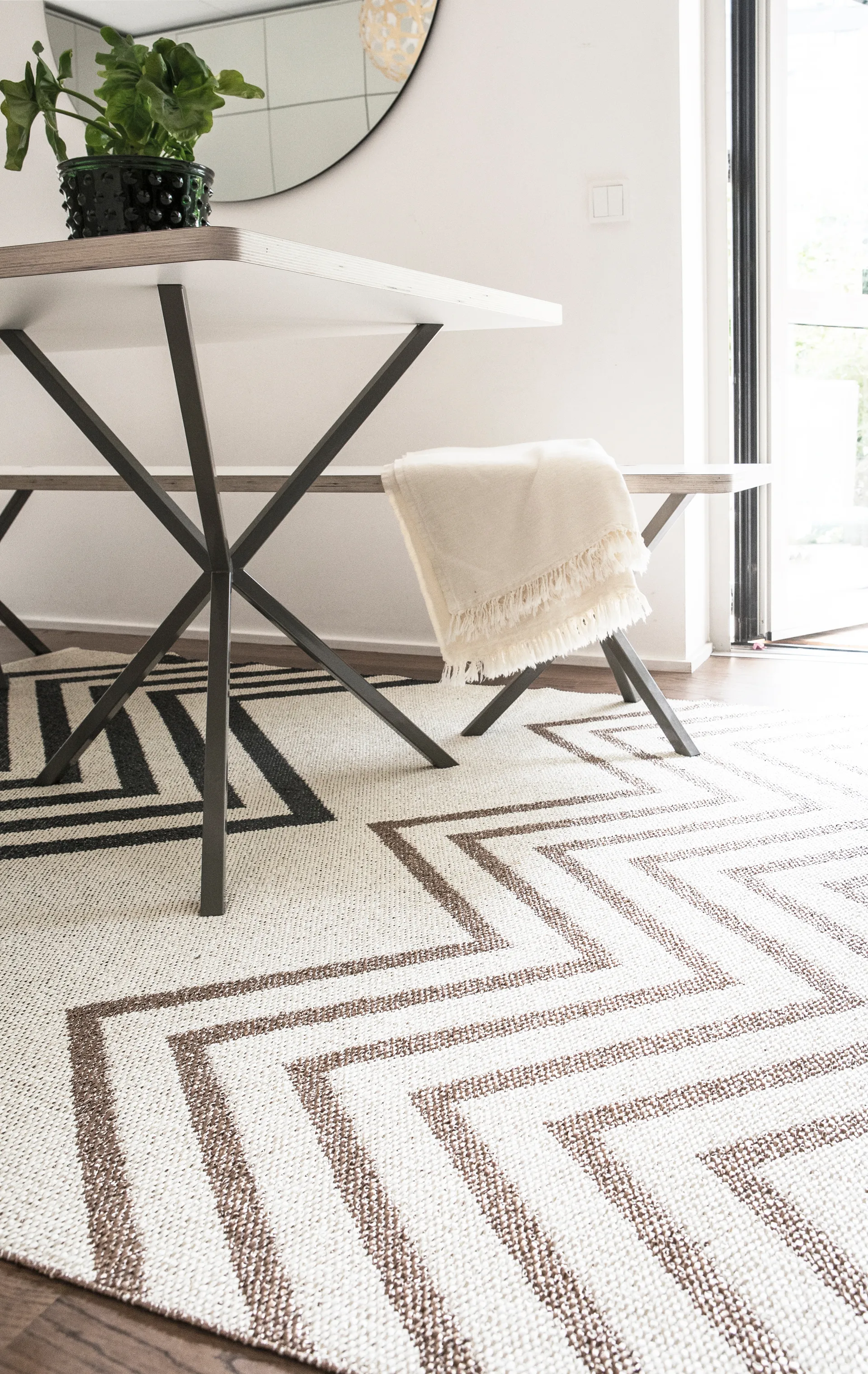 Sapmi plastiktæppe 170x250 cm, sparkle Brita Sweden