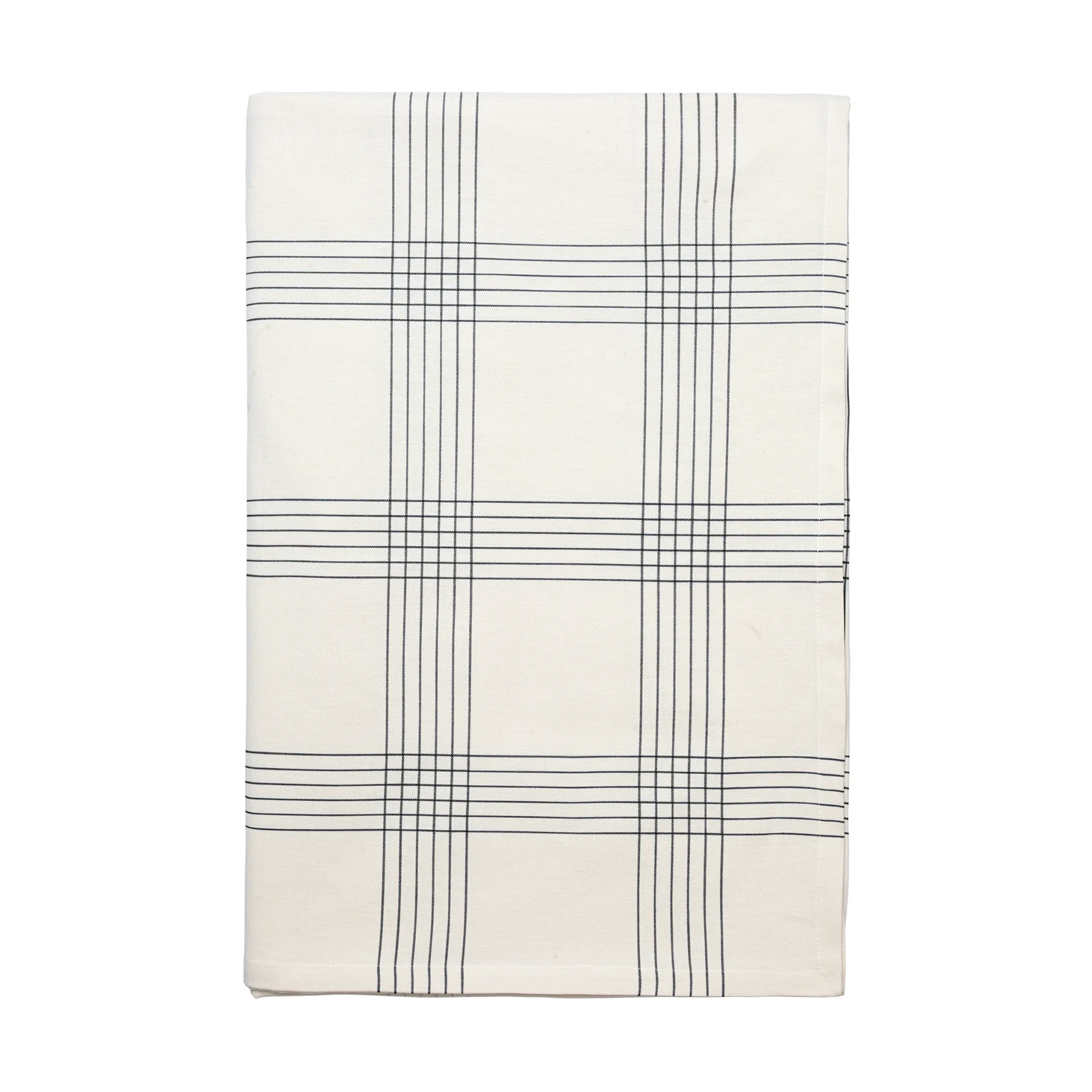 Alice borddug, 160x200 cm, Black-Natural Broste Copenhagen