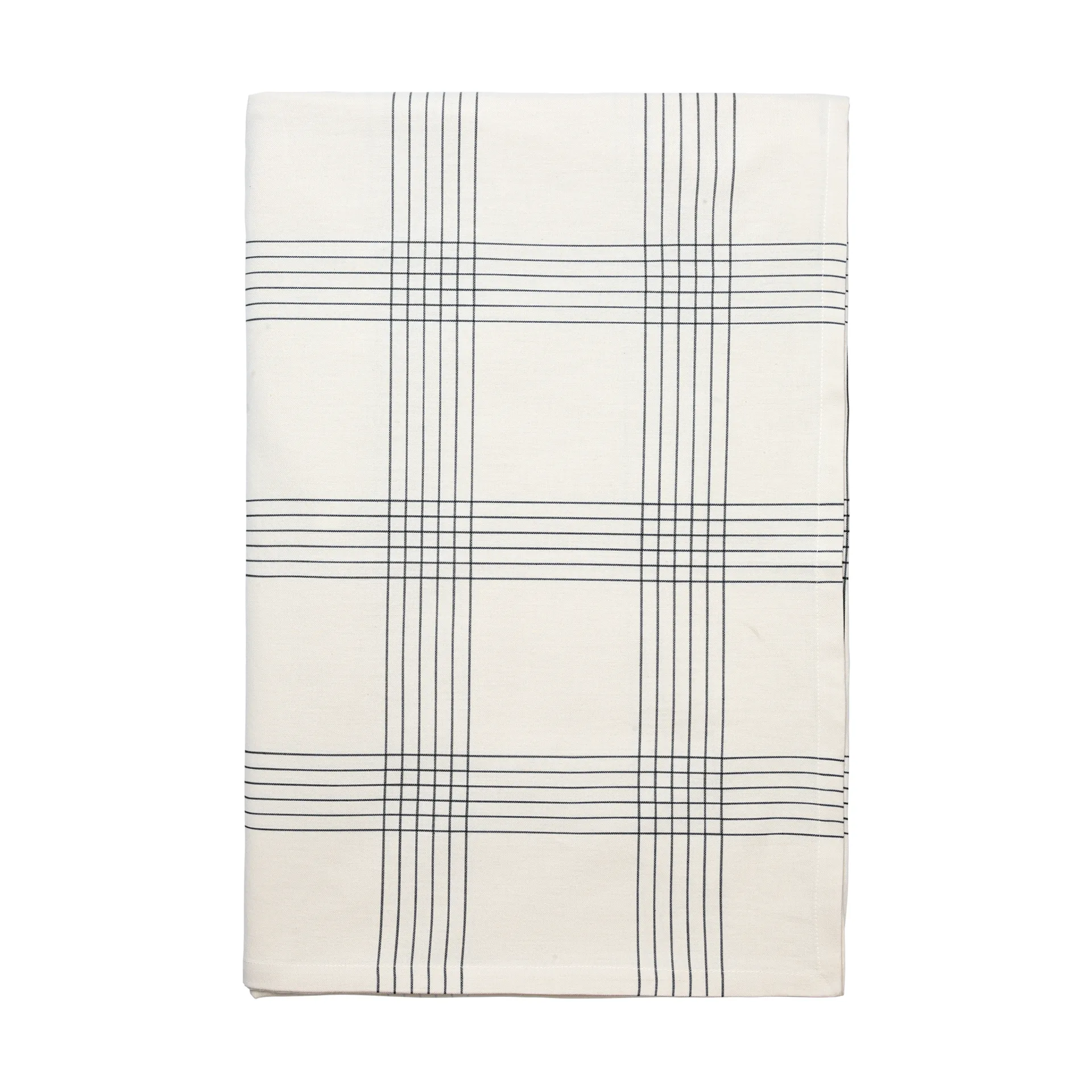 Alice borddug, 160x300 cm, Black-Natural Broste Copenhagen