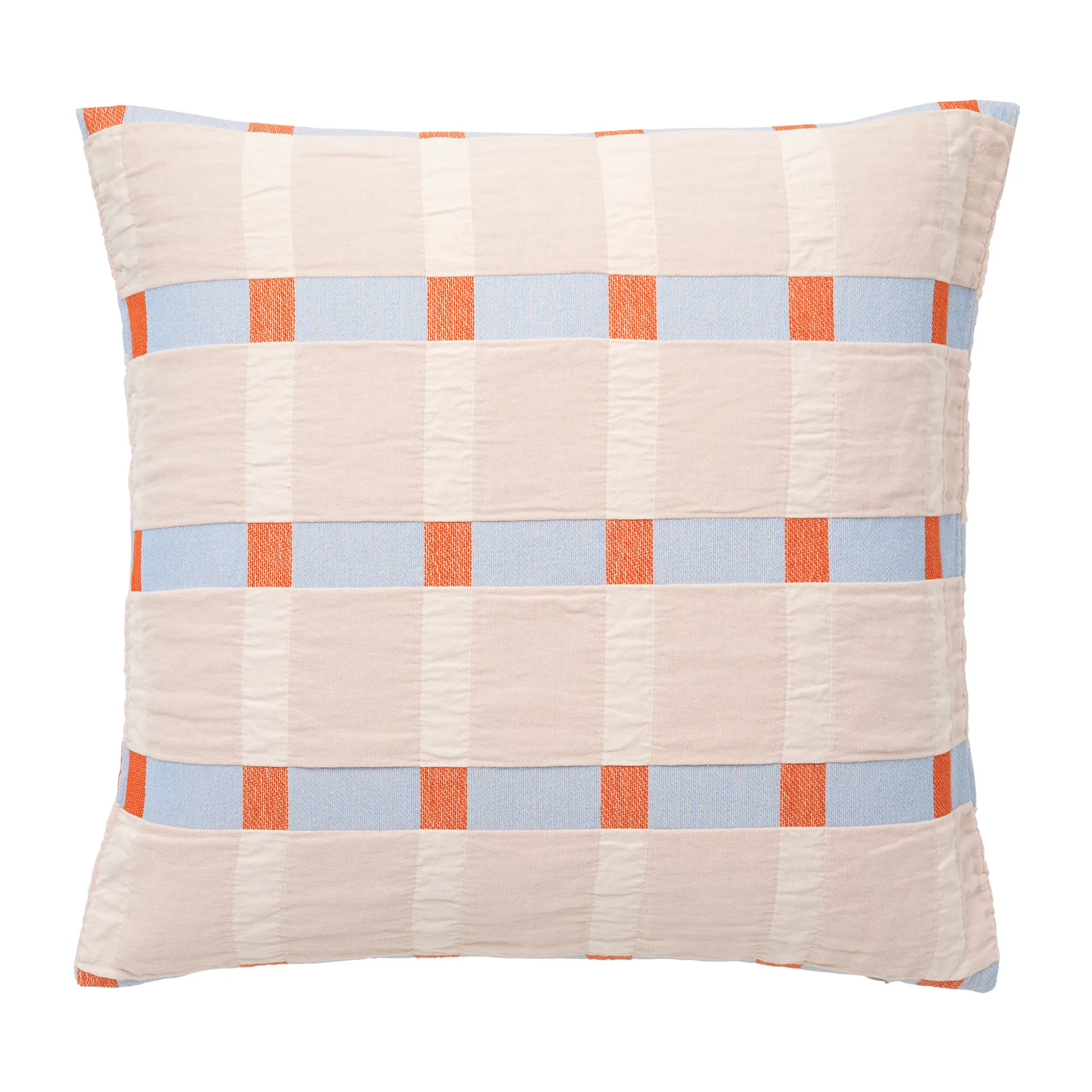 Asta pudebetræk 60x60 cm, Pumpkin orange-pale blush Broste Copenhagen
