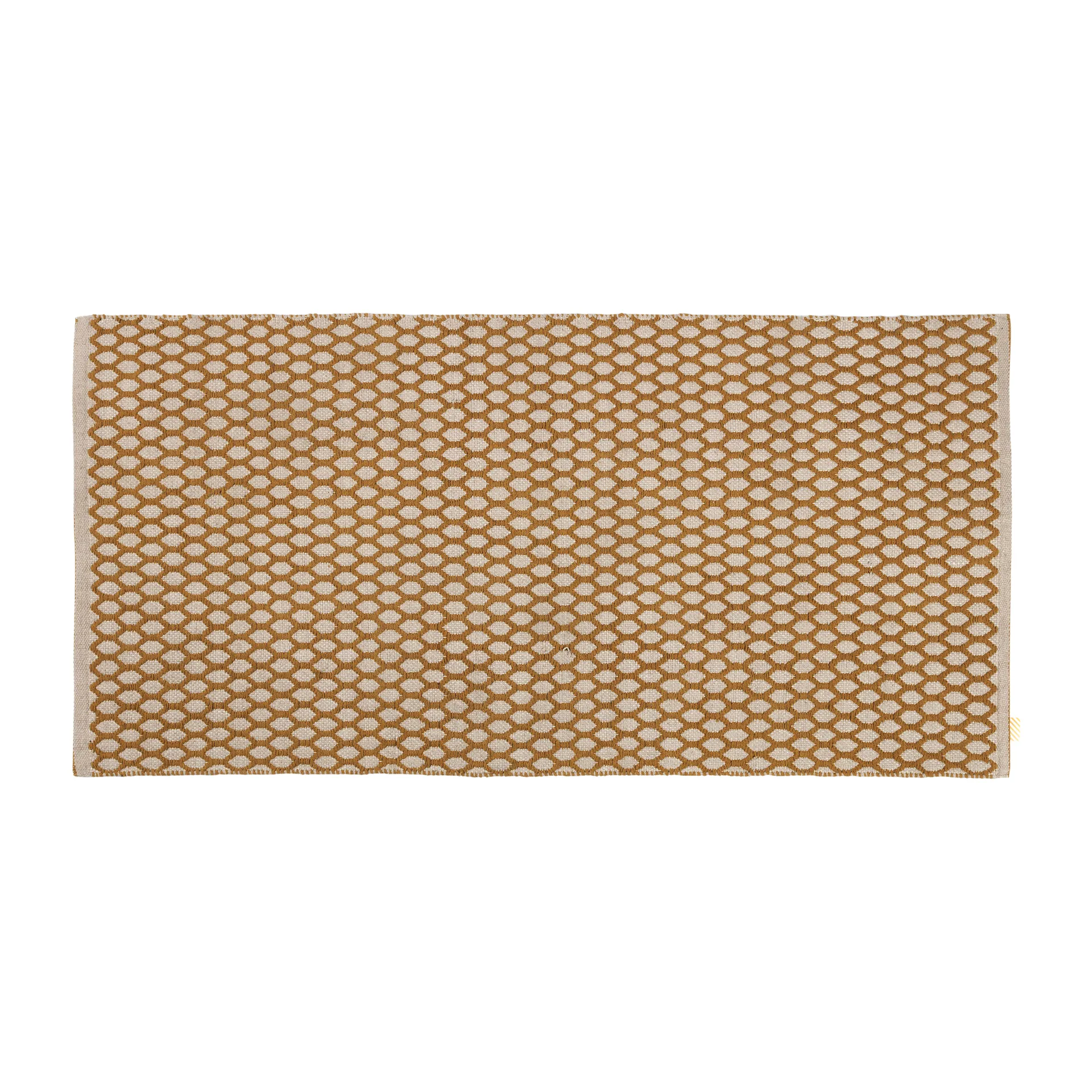 Boris tæppe 70x140 cm, Go yellow Broste Copenhagen