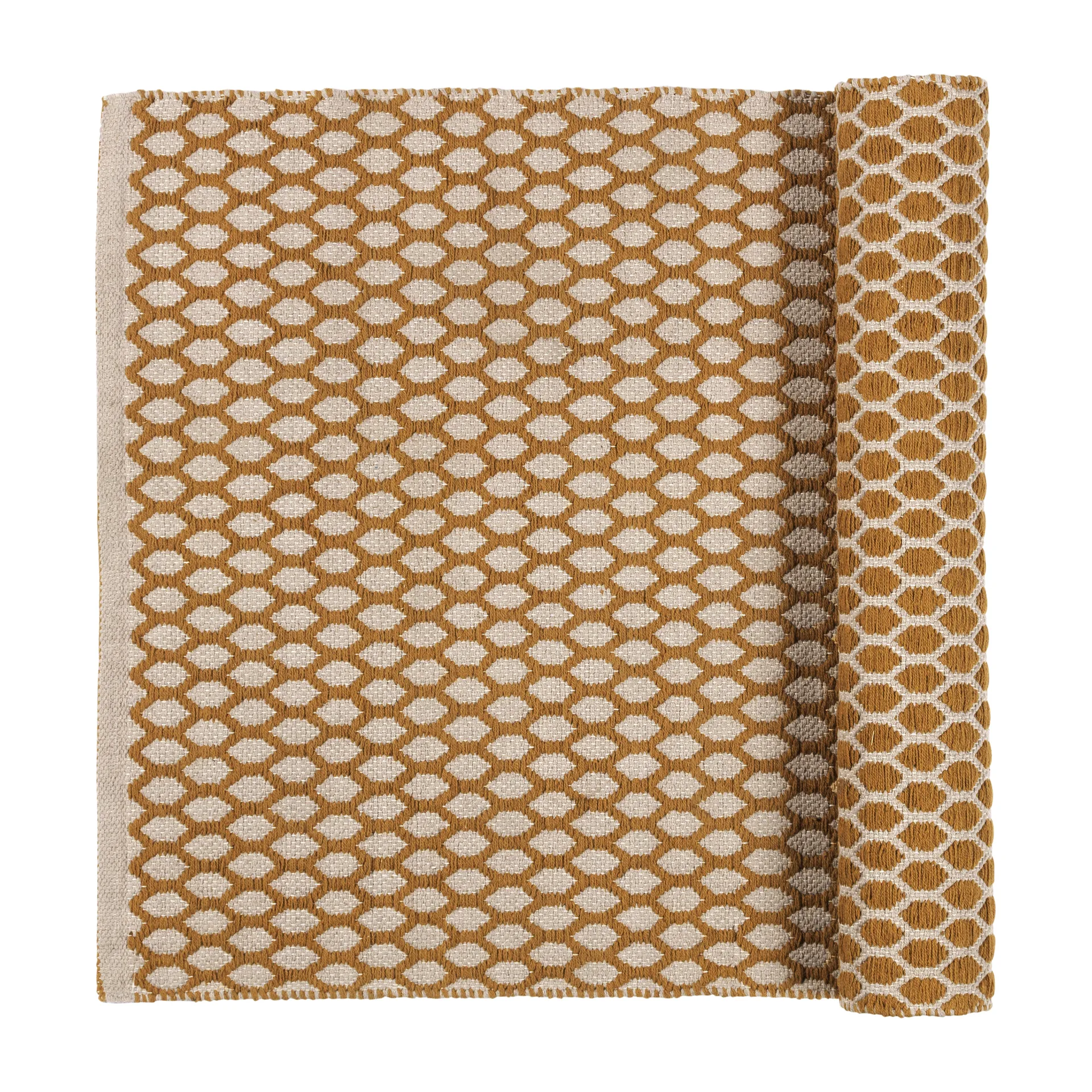 Boris tæppe 70x140 cm, Go yellow Broste Copenhagen