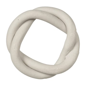 Braid servietring Ø6,5 cm 6-pak - Light beige - Broste Copenhagen
