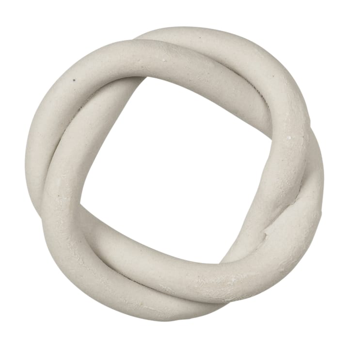 Braid servietring Ø6,5 cm 6-pak - Light beige - Broste Copenhagen