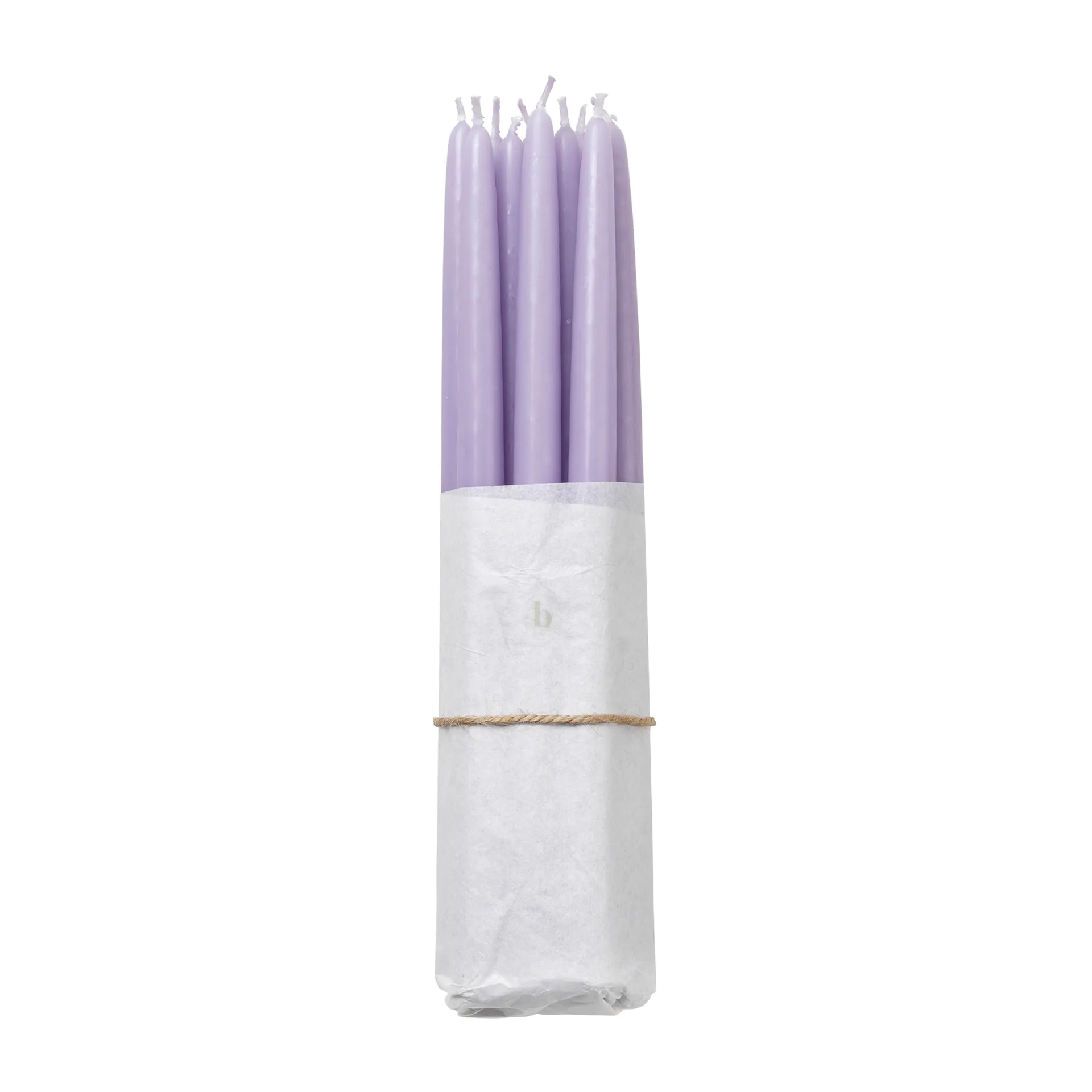 Broste Copenhagen dyppede antiklys 10-pak, Orchid light purple Broste Copenhagen