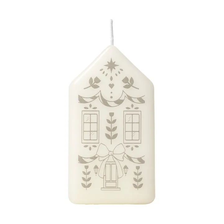 Casa bloklys - White-Silver - Broste Copenhagen