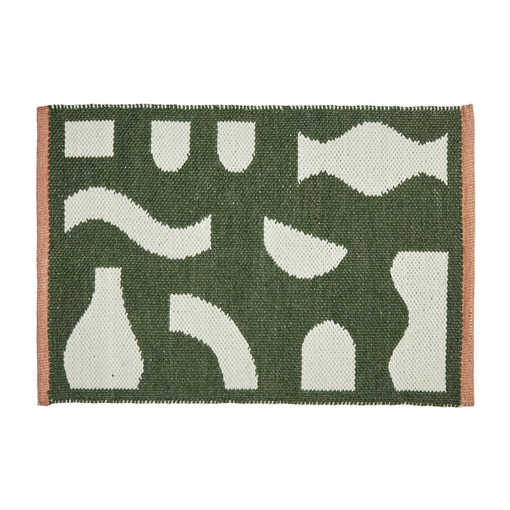 Ceres dørmåtte 50x70 cm - Recycled pet green - Broste Copenhagen