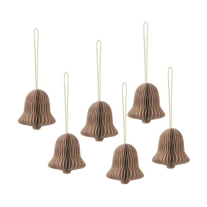 Chime klokke juleophæng - Natural brown - Broste Copenhagen