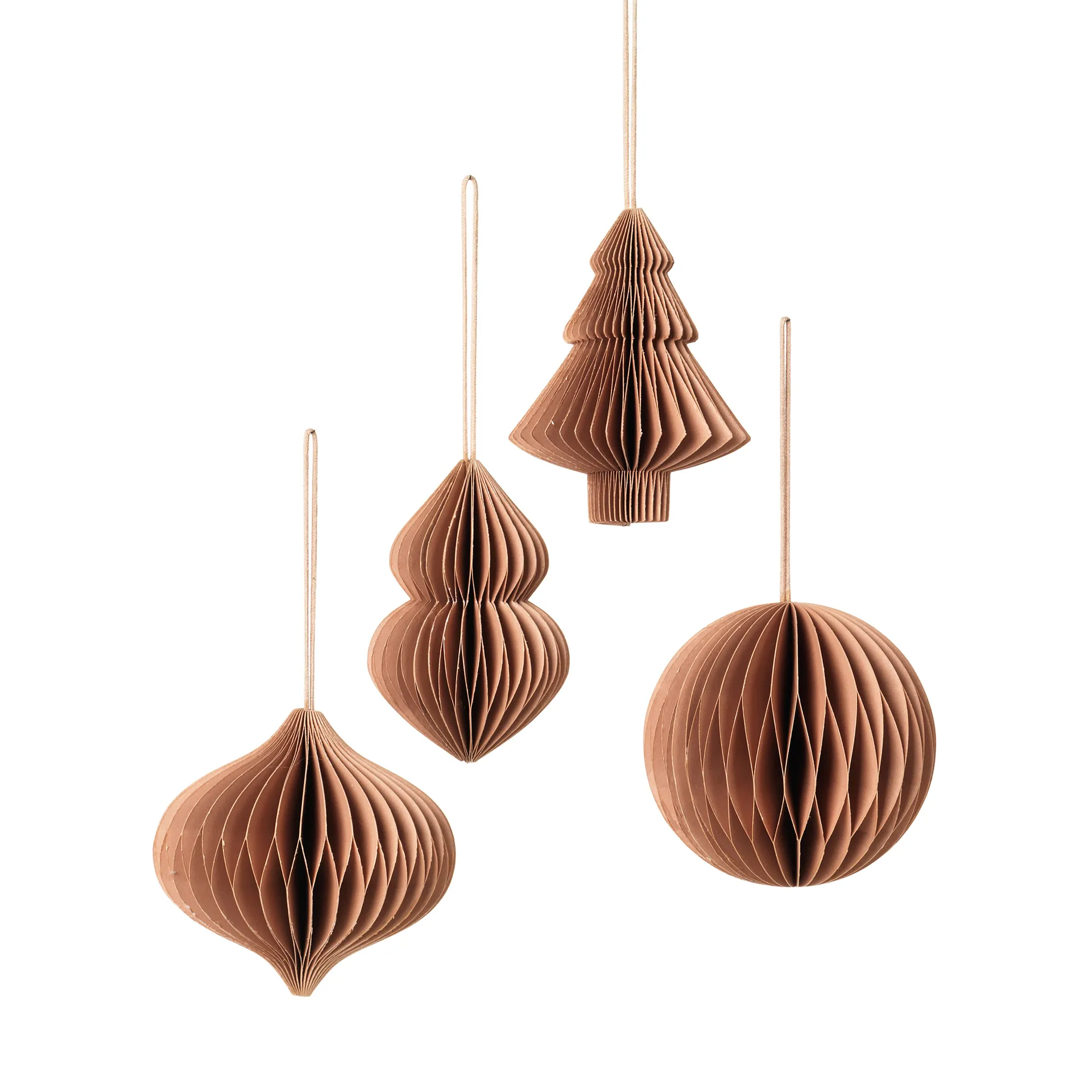 Christmas mix juledekoration 4-pak Indian tan Broste Copenhagen