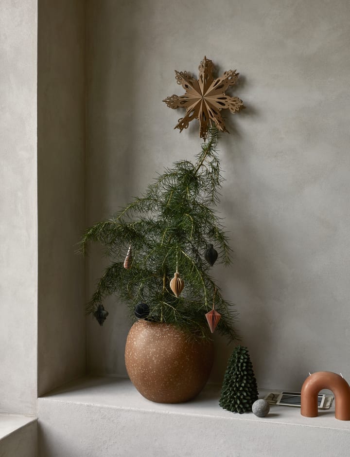 Christmas mix juleophæng 6-pak, Natural brown Broste Copenhagen