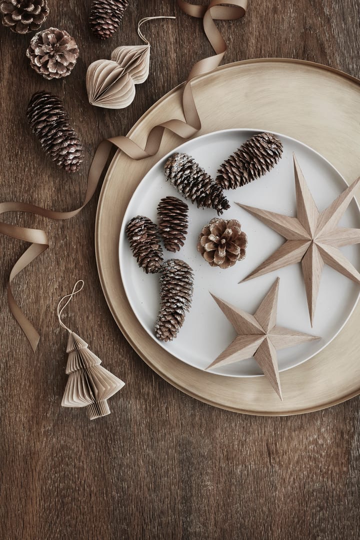 Christmas mix juletræ/julepynt 2-pak - Natural brown - Broste Copenhagen