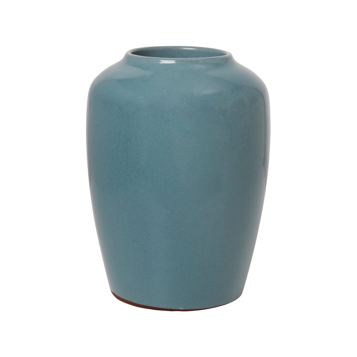 Broste Copenhagen Cph Curve keramikvase 24,5 cm Dark blue