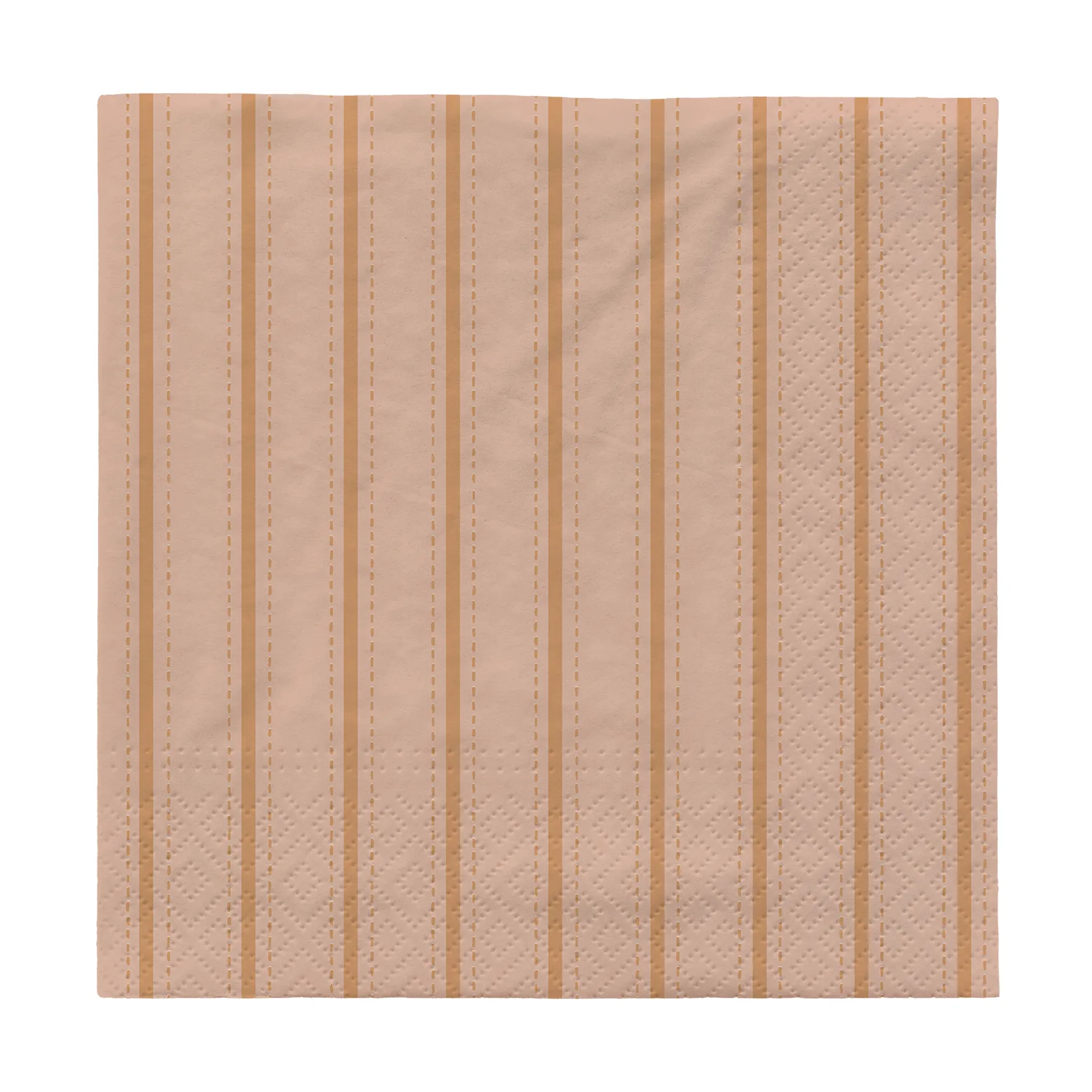 Dolly papirsservietter 33x33 cm 20 pk, Soft pink-kanel sand Broste Copenhagen