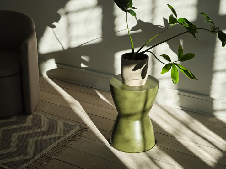 Ebbe taburet Ø33x46 cm, Army green Broste Copenhagen