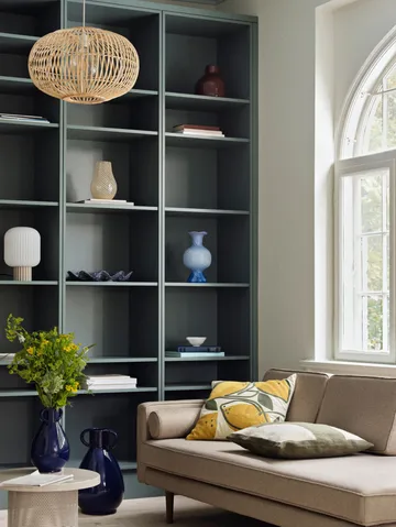 Eilo pudebetræk 50x50 cm - Recycled pet green - Broste Copenhagen