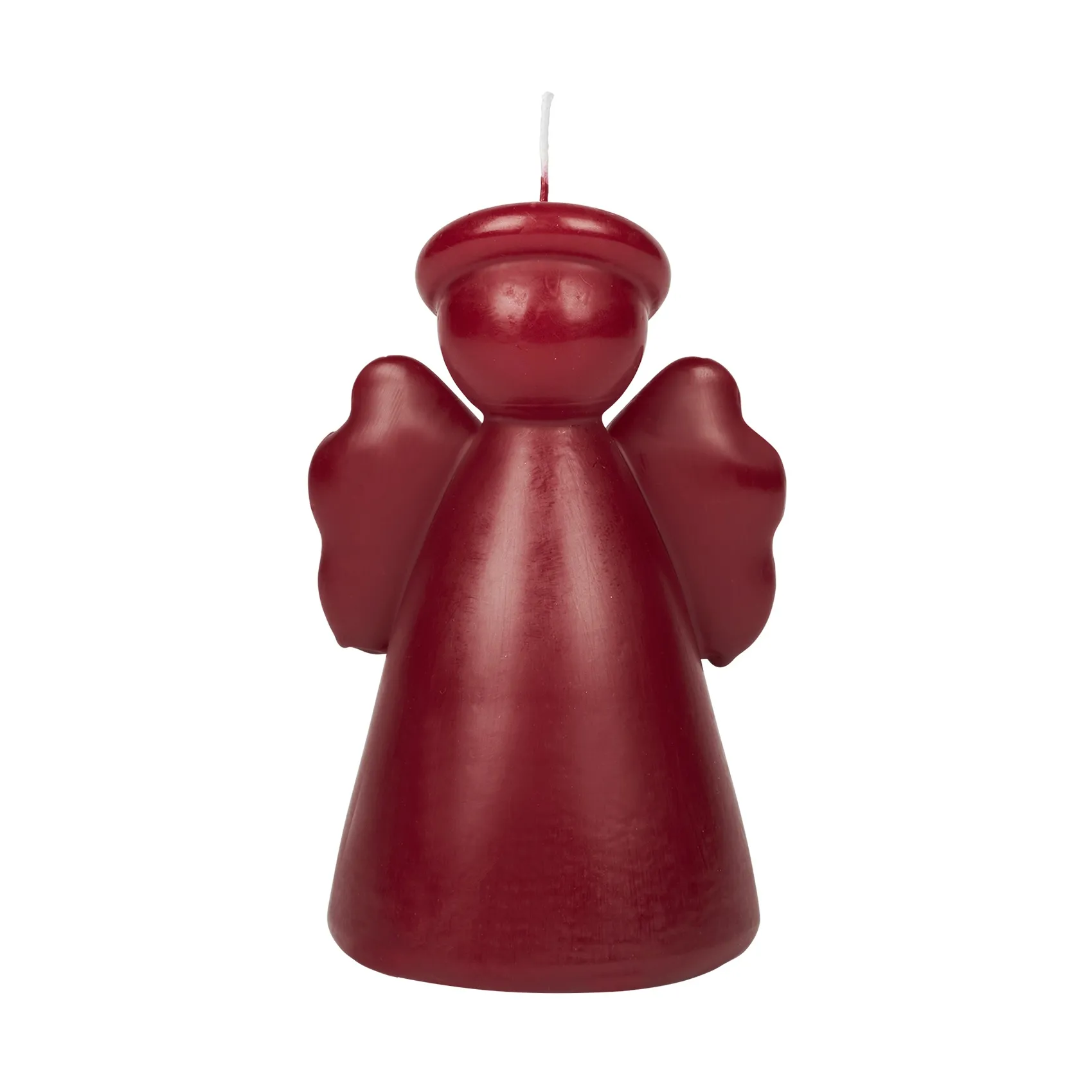 Engel skulptur lys 14 cm, Burgundy Broste Copenhagen