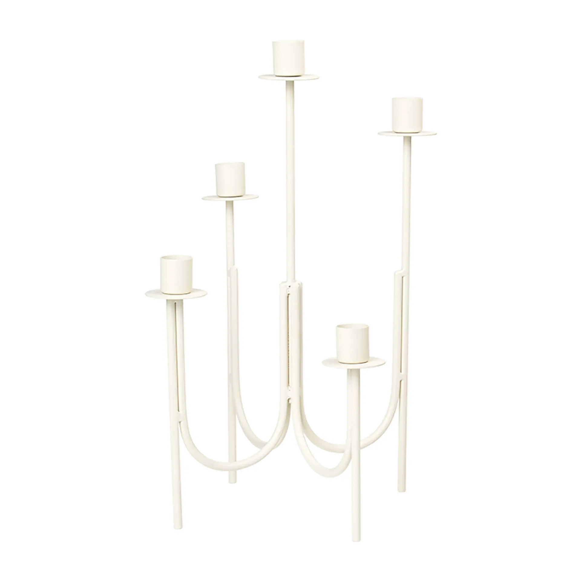 Farri lysestage, Light warm grey Broste Copenhagen